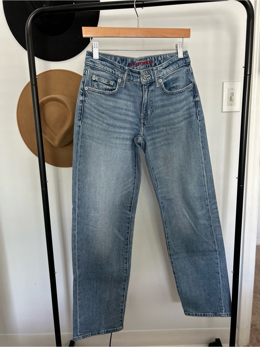 Lucky Brand low rise baggy jeans